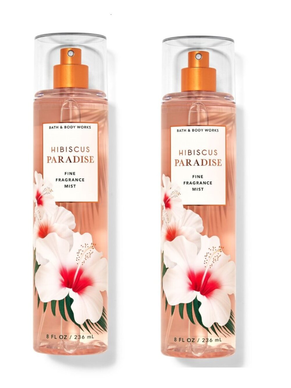 Bath & Body Works Hibiscus Paradise Fine Fragrance Mist Set of 2